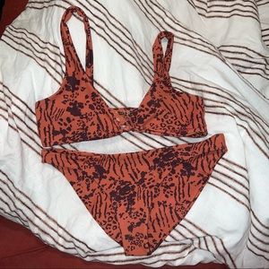 NWOT Skatie x Salty Blonde Bikini Set